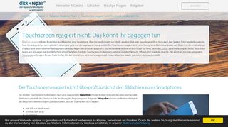 
                            3. Touchscreen reagiert nicht: Das könnt ihr dagegen tun - Clickrepair