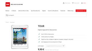 
                            6. TOUR Digital Upgrade für Abonnenten | Delius Klasing