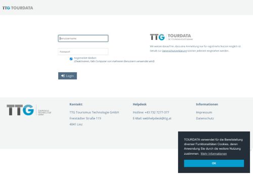 
                            1. Tourdata Login