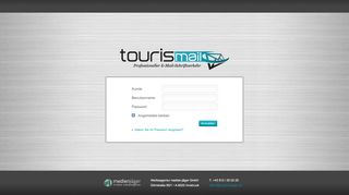 
                            1. Tourismail 6.0 - Anmelden