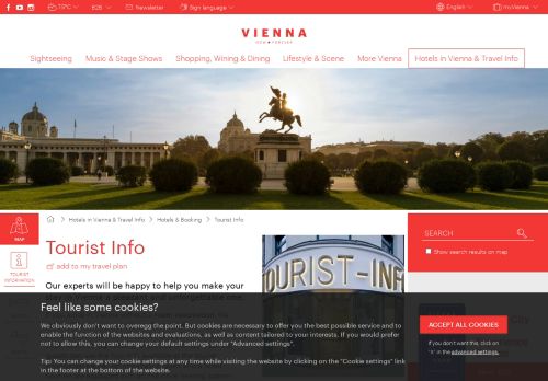 
                            10. Tourist Info - VIENNA – Now. Forever