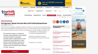 
                            9. touristik aktuell | Hurtigruten: Neues Partner-Net und ...