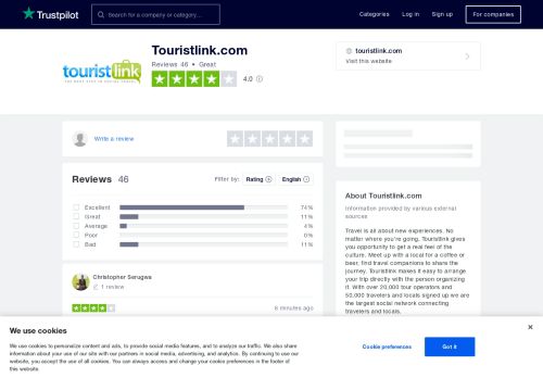 
                            5. Touristlink.com Reviews | Read Customer Service Reviews of ...