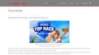 
                            9. Tournament Crisis Action - Hero Top Race Season 2 - Info Tourney