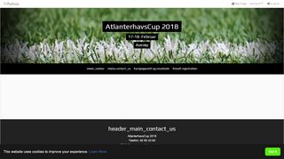 
                            13. Tournament Registration - AtlanterhavsCup 2018 - www.profixio.com