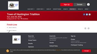 
                            11. Town of Huntington Triathlon: Finish Line