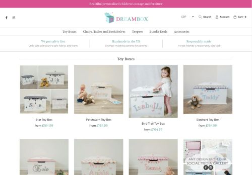 
                            13. Toy Boxes – Kids Dreambox