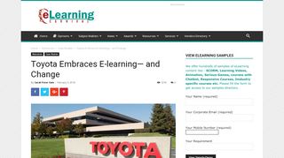 
                            6. Toyota Embraces E-learning— and Change | E-Learning Carnival