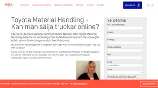 
                            12. Toyota Material Handling - Kan man sälja truckar online? - Episerver