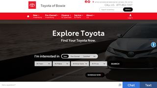 
                            13. Toyota of Bowie: New and Used Toyota Dealer Bowie