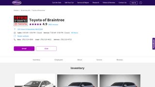 
                            7. Toyota of Braintree - Braintree, MA | Cars.com