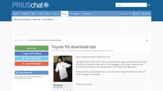 
                            8. Toyota TIS download tips | PriusChat