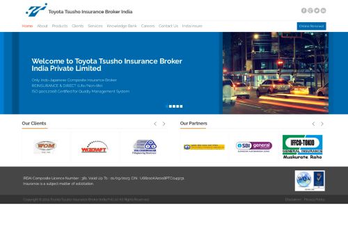 
                            3. Toyota Tsusho Insurance Broker India