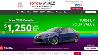 
                            11. Toyota World of Lakewood: New and Used Toyota Dealer Lakewood