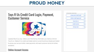 
                            7. Toys R Us Credit Card Login, Payment, Customer Service - Proud ...