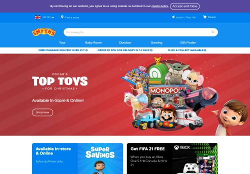 
                            3. Toys - Smyths Toys