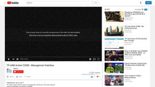 
                            10. TP-LINK Archer C3200 - Management Interface - YouTube