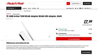 
                            9. TP-LINK Archer T2UH WLAN-Adapter Modem-Router & WLAN-Router ...