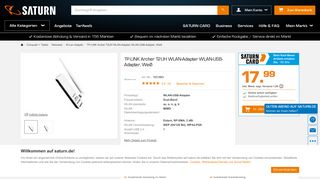 
                            10. TP-LINK Archer T2UH WLAN-Adapter WLAN-USB-Adapter Weiß ...