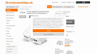 
                            9. TP-Link AV500-AC750 WLAN-Powerline-Extender KIT bei ...