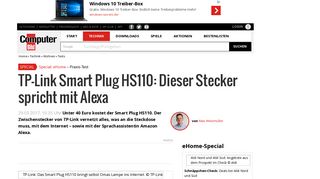 
                            8. TP-Link Smart Plug HS110: Praxis-Test - COMPUTER BILD