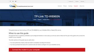 
                            12. TP-Link TD-W8960N - OntheNet