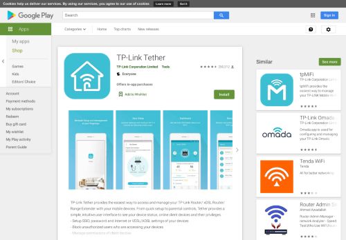 
                            11. TP-Link Tether - Apps on Google Play