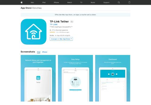 
                            9. TP-Link Tether im App Store - iTunes - Apple