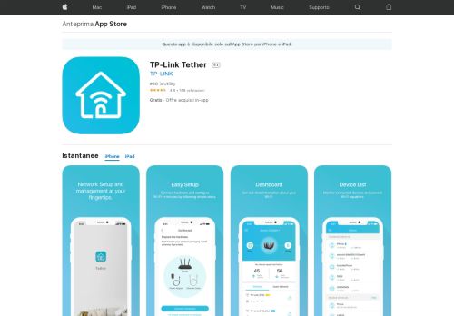 
                            7. TP-Link Tether su App Store - iTunes - Apple