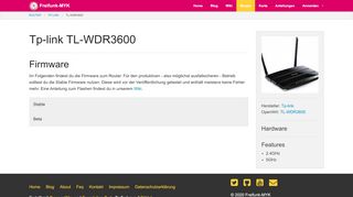 
                            9. Tp-link TL-WDR3600 · Freifunk-MYK