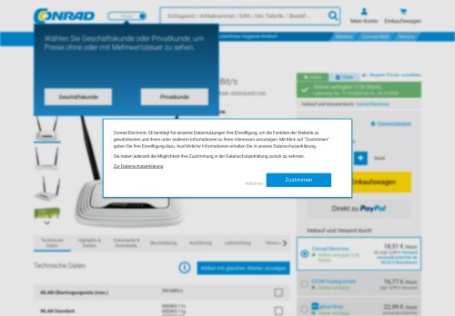 
                            13. TP-LINK TL-WR841N WLAN Router 2.4 GHz 300 MBit/s kaufen - Conrad