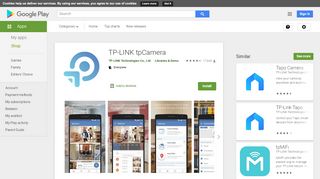 
                            4. TP-LINK tpCamera - Apps on Google Play