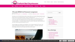 
                            6. TP-Link WR841nd Passwort vergessen – Freifunk Bad Oeynhausen