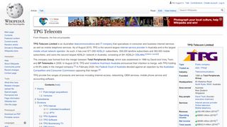 
                            11. TPG Telecom - Wikipedia