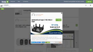 
                            6. tplinkwifi.net login | 192.168.0.1 login | comp... - Scoop.it