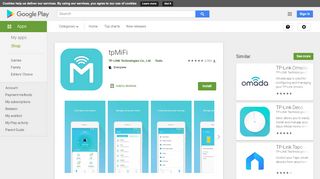 
                            4. tpMiFi - Ứng dụng trên Google Play