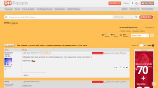 
                            10. TPPC Log in » Sayfa 1 - 1 - DonanımHaber Forum