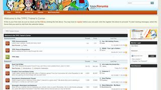 
                            5. TPPC Trainer's Corner - Powered by vBulletin