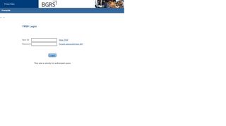 
                            4. TPSP Secure Website - Sign in