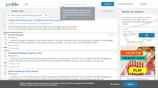 
                            1. Trabajo: Login - Febrero 2019 - Nuevas Ofertas | Jooble