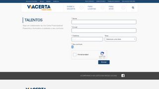 
                            6. Trabalhe Conosco - Via Certa Financiadora - Crédito fácil e sem ...