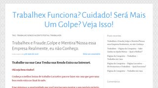 
                            9. trabalhe sendo agente postal trabalhex – Trabalhex Funciona ...