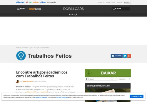 
                            9. Trabalhos Feitos | Download | TechTudo