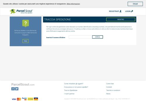 
                            6. Traccia Spedizione - Confronta su ParcelScout le tariffe dei corrieri per ...