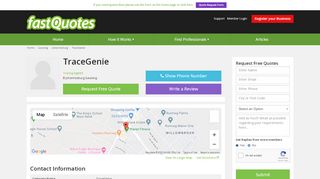 
                            8. TraceGenie, tracing agents in Johannesburg, South Africa - fastQuotes