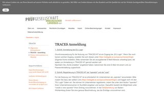 
                            3. TRACES Anmeldung | Prüfverein Verarbeitung e.V.