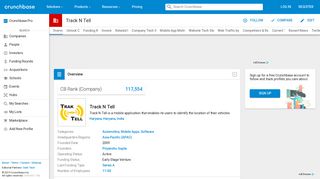 
                            8. Track N Tell | Crunchbase