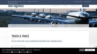 
                            2. Track & Trace - Link Logistics