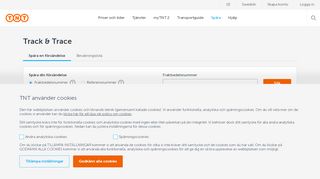 
                            5. Track & Trace - Spåra din försändelse | TNT Sweden - TNT Express