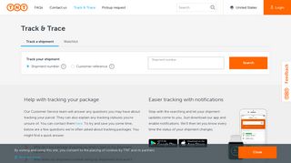 
                            9. Track & Trace - Track your shipment | TNT United States
